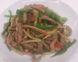 豚肉とピーマンの炒め(チンジャオロース)（香楽園 蒲田西口店）