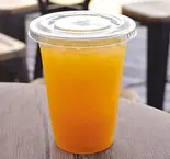オレンジジュース orange juice（グムティー ヒル インド ネパール レストラン＆バー）