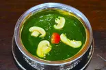 ほうれん草マッシュルームカレー/Sag Mushroom Curry（インド・ネパールレストラン タカリ バンチャガル）
