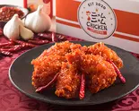【真紅のジューシーな骨付き】韓国定番!甘辛コクうまっ‼ヤンニョムチキン・骨付き Yangnyeom Chicken on the Bone(日本初上陸!!ニャムニャムチキン 上戸田4丁目店)