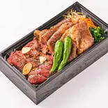 和牛カルビ＆ハラミ重（西大井精肉店）