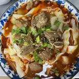 四川家 排骨刀削面(スペアリプ刀削面)（友誼食府 立川店）