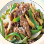 牛肉ピーマン(若狭 食堂)