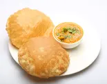 1カレープリセット puri 3 piece 1 curry set（本格カレースターケバブ ビリヤニ ハラル専門店）