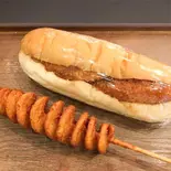 コロッケパンとハリケーンポテトのセット（夢造りパン工房 相模大野店）