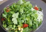 パクチーサラダ【Coriander salad)（【ヘルシーだけどボリューム満点 サラダ】Healthy life）