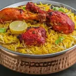 タンドリーチキンビリヤニ tandoori chicken biriyani（ソキンインドネパールレストラン）