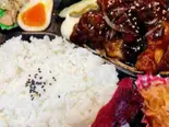 やわらか唐揚げ黒酢あん弁当（【ご飯増量無料】弁当と焼き鳥 いっちゃん）