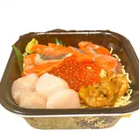 北海4色丼(笹舟丼丸 仲宿店)