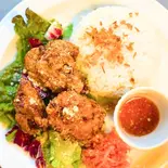 【ライス大盛り】モチコチキン(【モチコチキン&パンケーキ】ローカルハワイアンカフェ カンナカフェ CannaCafe)