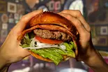 ベーコンバーガー ポテト付き（3000日かけて完成した極上ハンバーガー本町靭公園店）