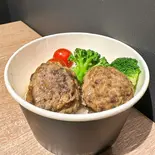 ハンバーグ丼(2個入り)・テリマヨソース（牛肉Labo）