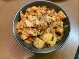 豚キムチ丼(焼肉居酒屋シンゴル亭)