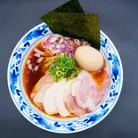 貝出汁 醤油らぁ麵(全部乗せ)（貝出汁 らぁ麺 海美風）