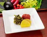 お漬け物盛り合わせ（出汁香る・京茶漬け専門処まみれ 心斎橋店）