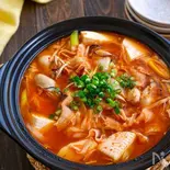 牡蠣スンドゥブ Oyster sundubu(東京冷麺Lab.都立大学駅前店)