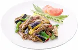 牛肉と茄子 炒め(青樺)