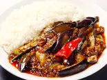 マーポー茄子あんかけご飯（中華料理　南砂餃子坊　北砂店）