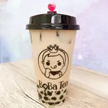 三姉妹ミルクティー(タピオカ+仙草ゼリー+プリン)(BoBaTea 武蔵新城店)