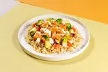 【高タンパク】チキンプレート(ハーブマリネチキン) 【High Protein】Chicken Plate (Herb Marinated Chicken)（チョップドサラダ専門店 フィットグリーン 恵比寿 Chopped Salad FitGreen Ebisu）