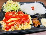 ウインナーと卵の炒め物弁当(仙豆)