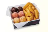 3色チーズボール6個＆ポテトセット（bb.qオリーブチキンカフェ JR天満駅前店）