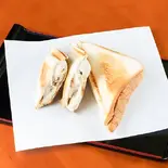 ホットサンド ピザハムチーズ（鈴家-suzuya- 米粉ベビーカステラとコーヒー）