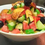 モロッコのサラダ Moroccan salad（ライアンレストラン）