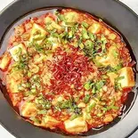 ご飯なし赤 酸辣(スーラー)麻婆豆腐 Sour and Spicy Mapo Tofu（麻婆豆腐TOKYO 福岡 西新店）