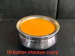 バターチキンカレー(サラダ &ナンorライス) Butter Chicken Curry (Served with Naan or Rice and Salad)(エバーグリーン 新小岩店)