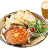 ココナッツチーズナンセット/ Coconut Cheese Naan Set(インドネパールレストランアムル)