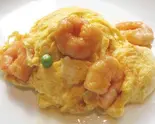 エビと玉子炒め（来富市場蒲田本店）