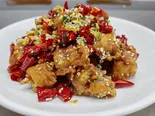 鶏肉の山椒辛子炒め（東鵬厨房）