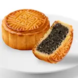黑芝麻月餅/クロゴマアン入りゲッペイ（華菓社）