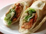 炭焼き!チキンティカ ナンロール CHICKEN TIKKA NAAN ROLL(サンガム 神保町本店)