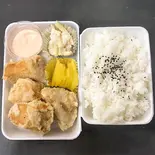 メンマヨ唐揚げ弁当 (むね)（からあげHOUSE）