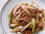 豚肉と長葱炒め（新中華李記）