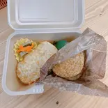 ライスバーガー・ポテトセット(Anela moe)