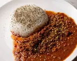 花火辛口スパイスキーマカレー Red hot keema curry(コロンビアエイト)