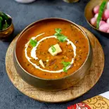 Dal makhani with naan(HAJI RESTAURANT)