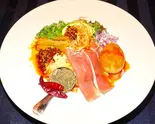 味玉入り激辛まぜそば（麺や まぜそば 龍神）