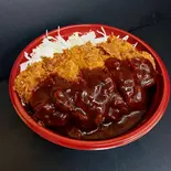 【岡山飯】デミカツ丼（チキラボPLUS朝霞店）