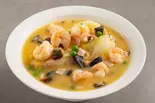 上汤娃娃菜虾仁,ベービー白菜とえび煮込み,Baby Cabbage with Shrimp in Superior Broth（麻布十川）