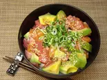 マグロサーモンポキ丼(笹互 綾瀬店)