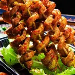 焼麺筋(烤面筋)(2本)（寛窄巷子 カンザイシャンズ 蒲田店）