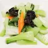 チンゲンサイの塩だれ炒め(中華料理錦楽軒)