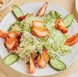 スペシャルサラダ Special Salad（NEW PRASIDHA INDIAN RESTAURANT）