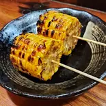 トウモロコシ2ほん(串焼き鶏一品てんすい)