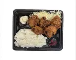 鶏唐揚げ弁当(鶏唐揚35g×5個、キャベツ、ポテトサラダ、漬物、ご飯)（Romancingとんかつキッチンたぐ）