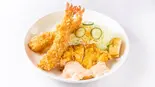 エビフライ鶏南蛮弁当（キッチンのとや）